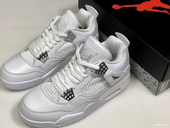 Chep Onekick Jordan Retro Money 4 Air 308497-100 Pure 0722